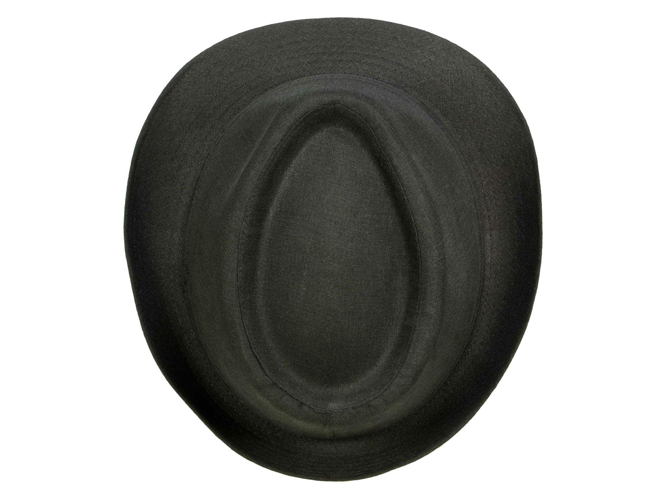 stetson-geneva-trilby-leinenhut-schwarz-gr-58 image 5