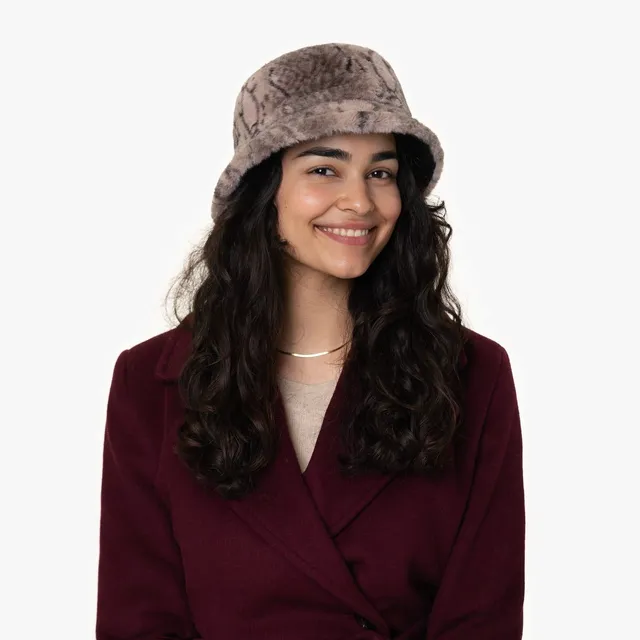 mayser-ella-rose-bucket-stoffhut-fake-fur-ros-tiermuster image 1