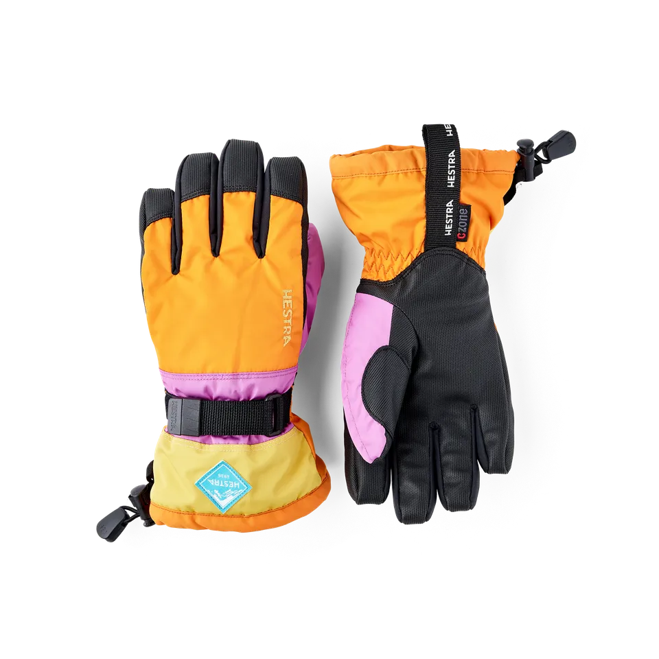 hestra-gauntlet-czone-jr-5-finger-wasserdichter-kinder-skihandschuh-mit-czone-me image 1