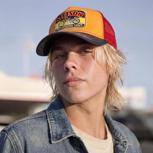 stetson-motorcross-team-trucker-cap-mehrfarbig-mesh-stoffcap-mit-patch image 8