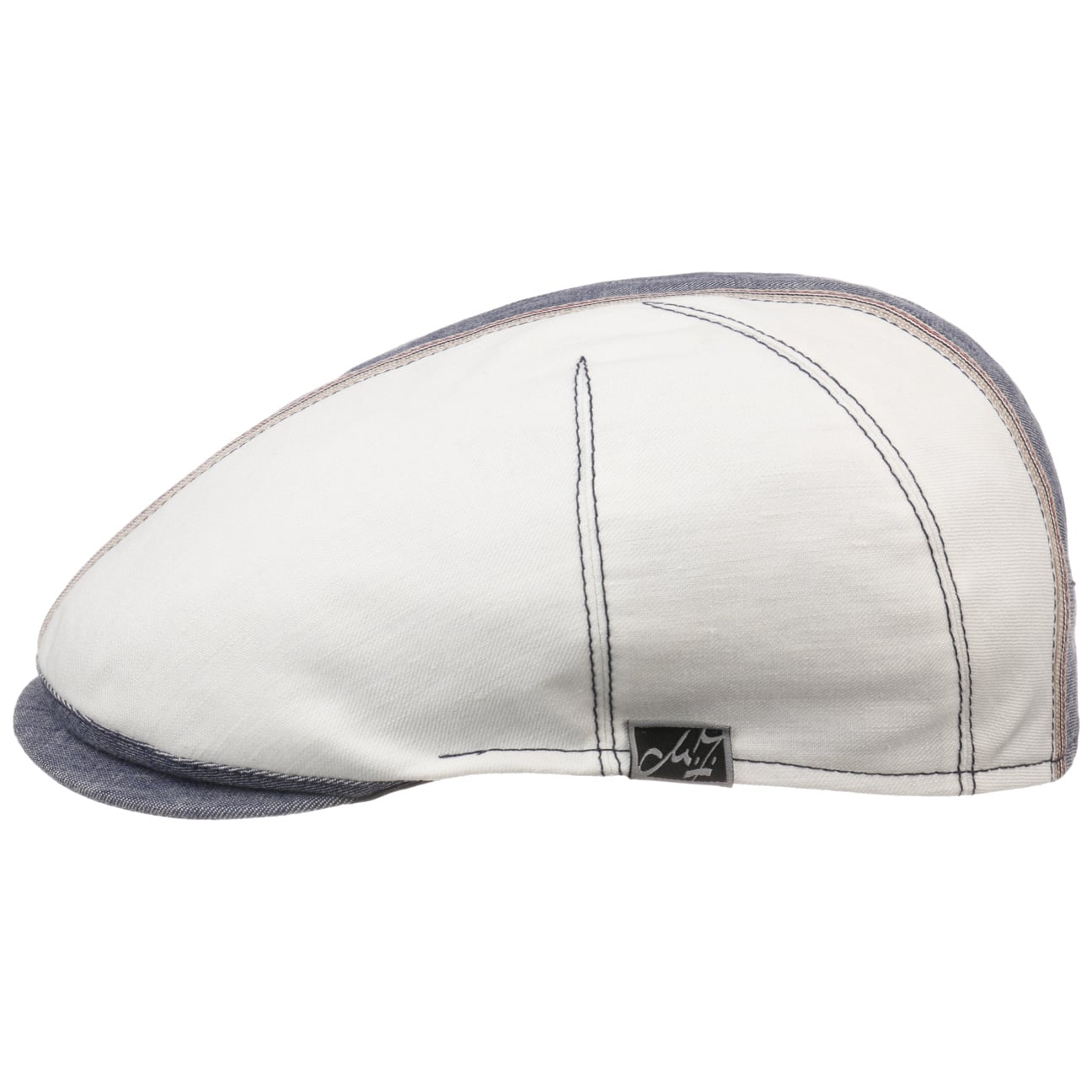mayser-jenson-twotone-zechbauer-flatcap-leinen-baumwoll-flatcap-mit-futter image 6