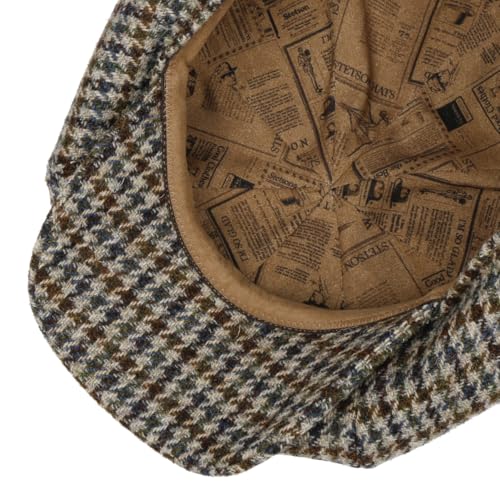 stetson-flatcap-hahnentrittmuster-herren-made-in-germany-winter image 8