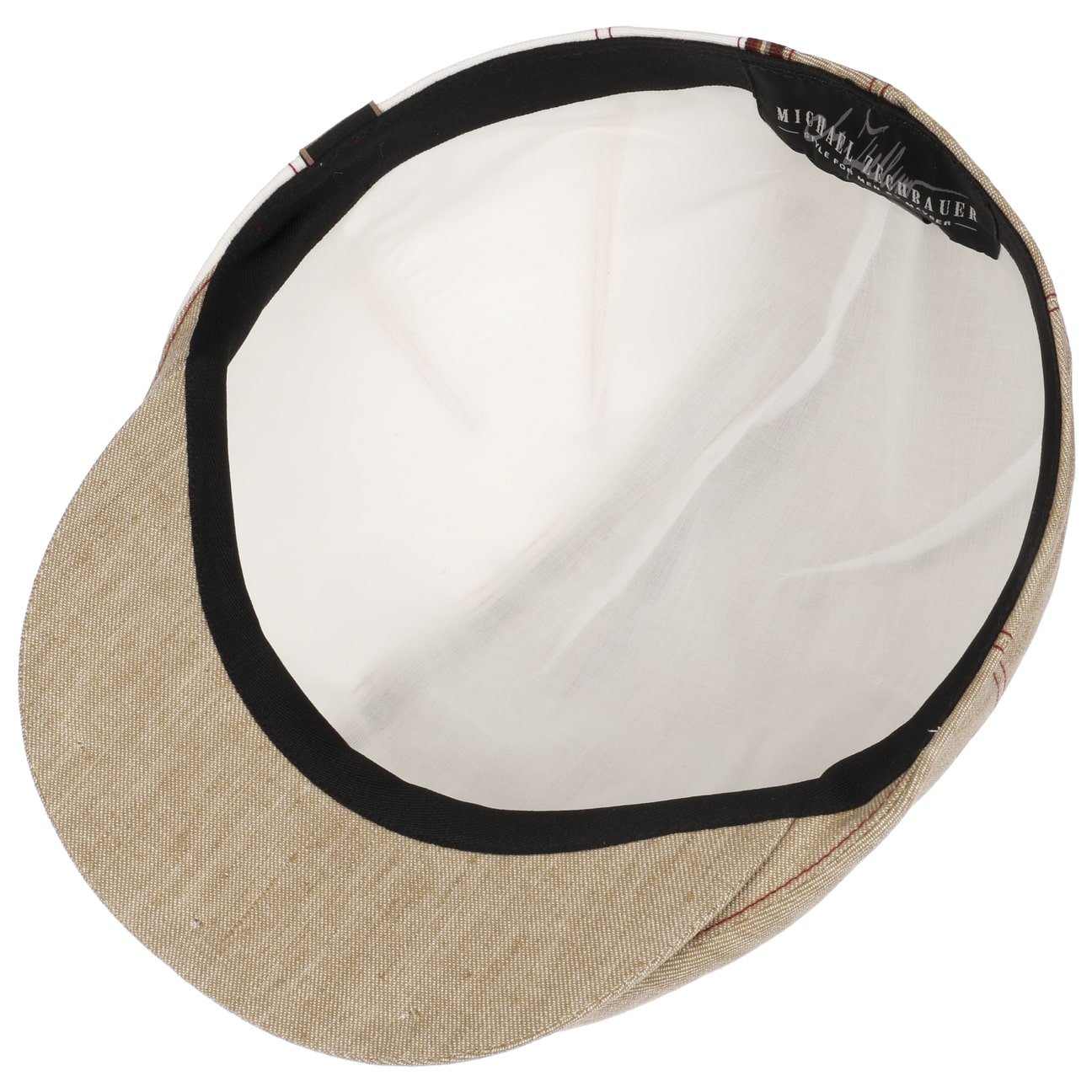 mayser-jenson-twotone-zechbauer-flatcap-leinen-baumwoll-flatcap-mit-futter image 4
