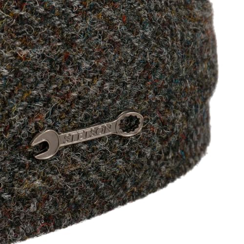 stetson-harris-tweed-driver-flatcap-meliert-made-in-eu-herren image 8