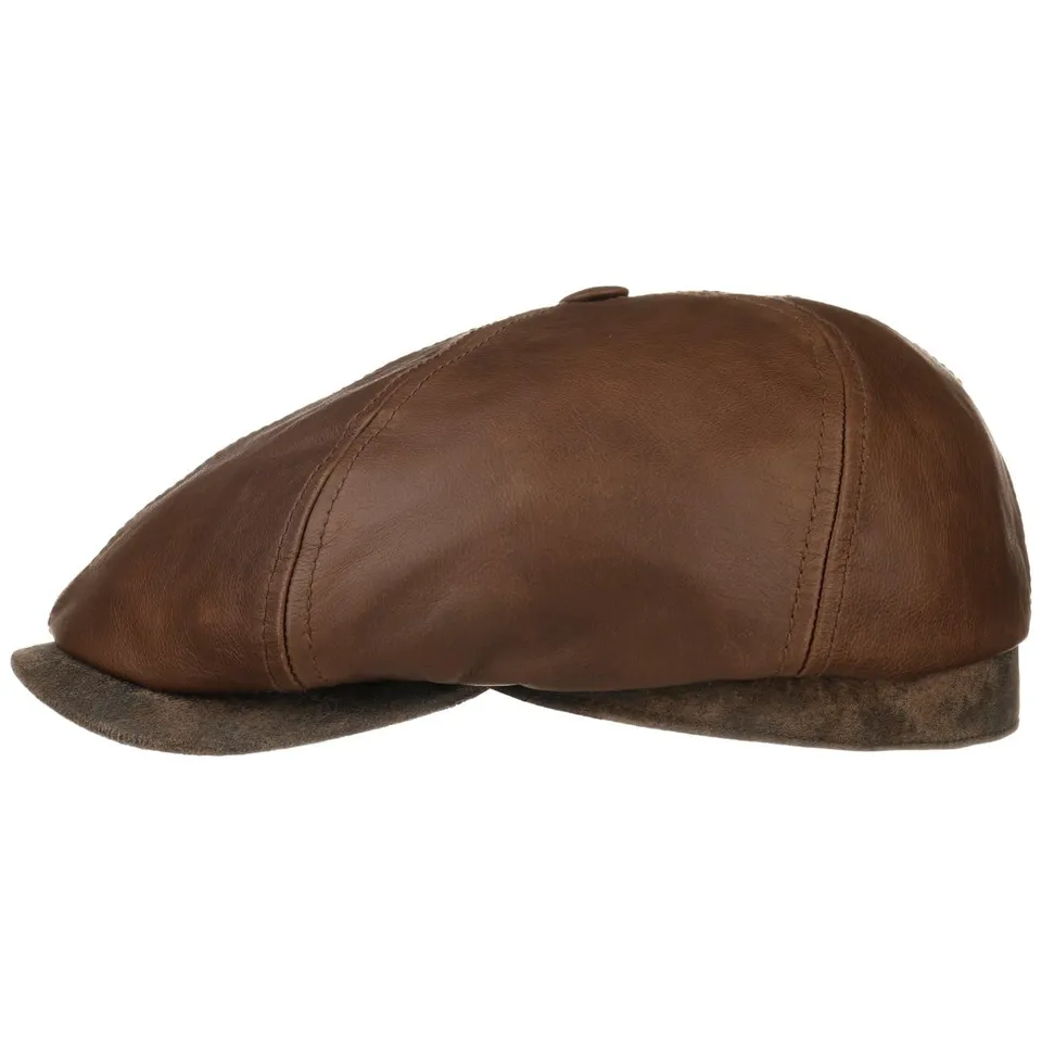 stetson-brooklin-flatcap-aus-leder-ziegen-und-schweinsleder-herren image 1