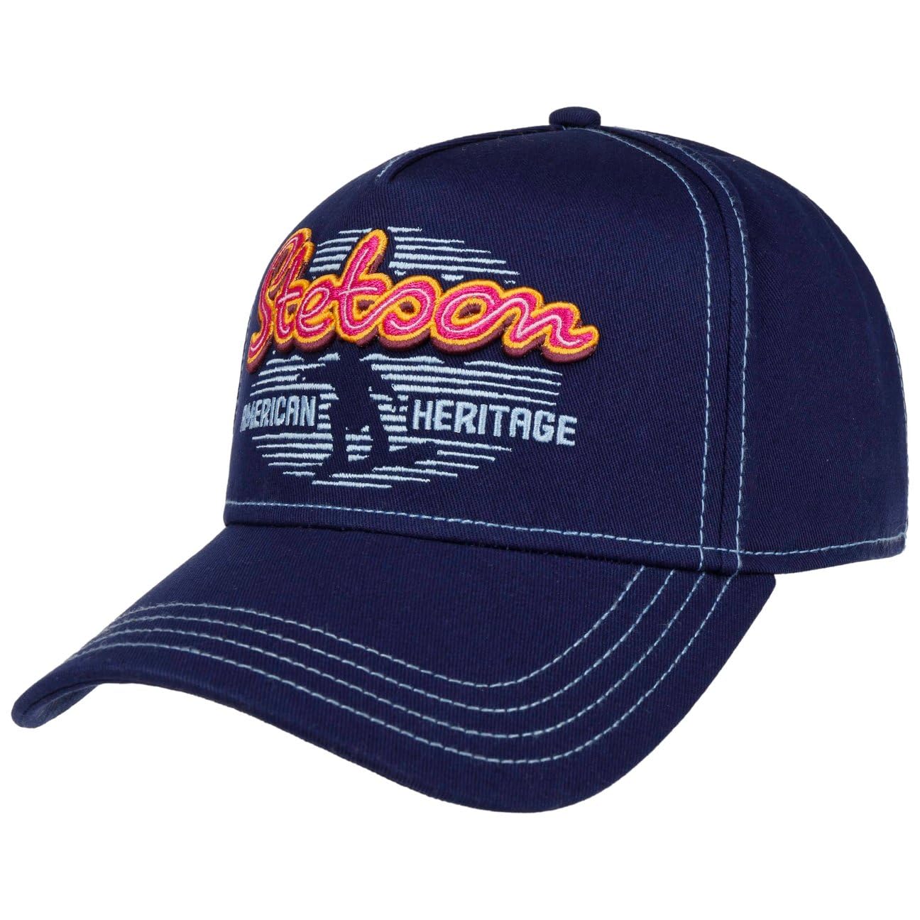 stetson-neon-wordmark-trucker-cap-snapback image 1