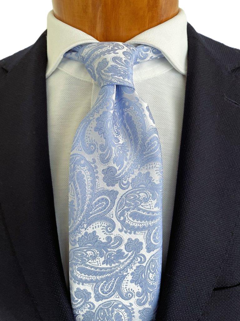 hemley-krawatte-seide-festlich-paisley-hellblau image 1