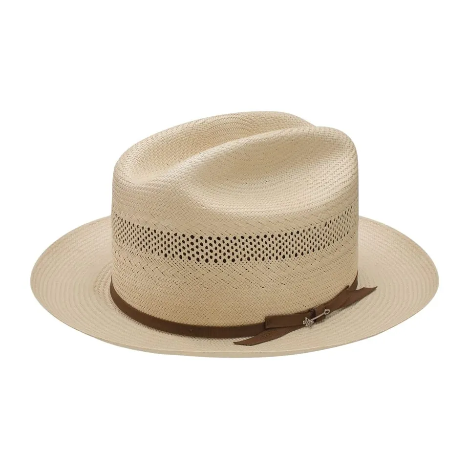 stetson-open-road-herren-cowboyhut-10x-bel-fteter-shantung-strohhut image 1