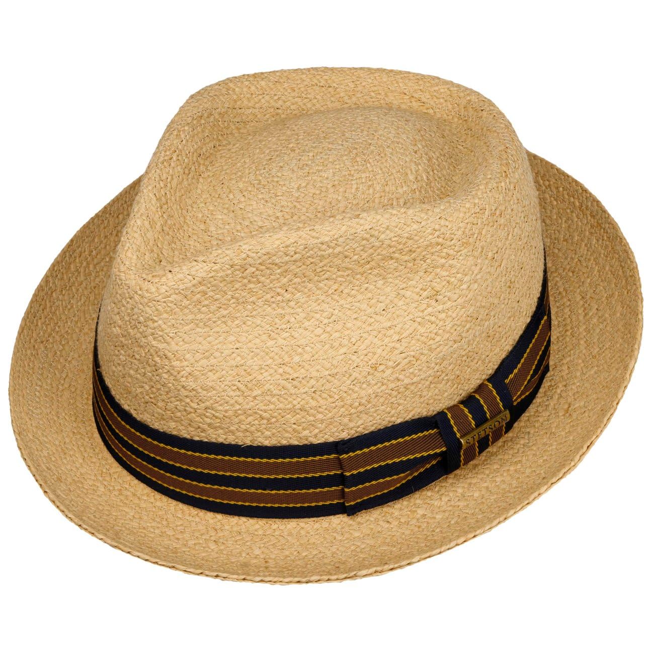 stetson-yescott-player-raffiahut-pork-pie-retro-mit-uv-schutz-40 image 2