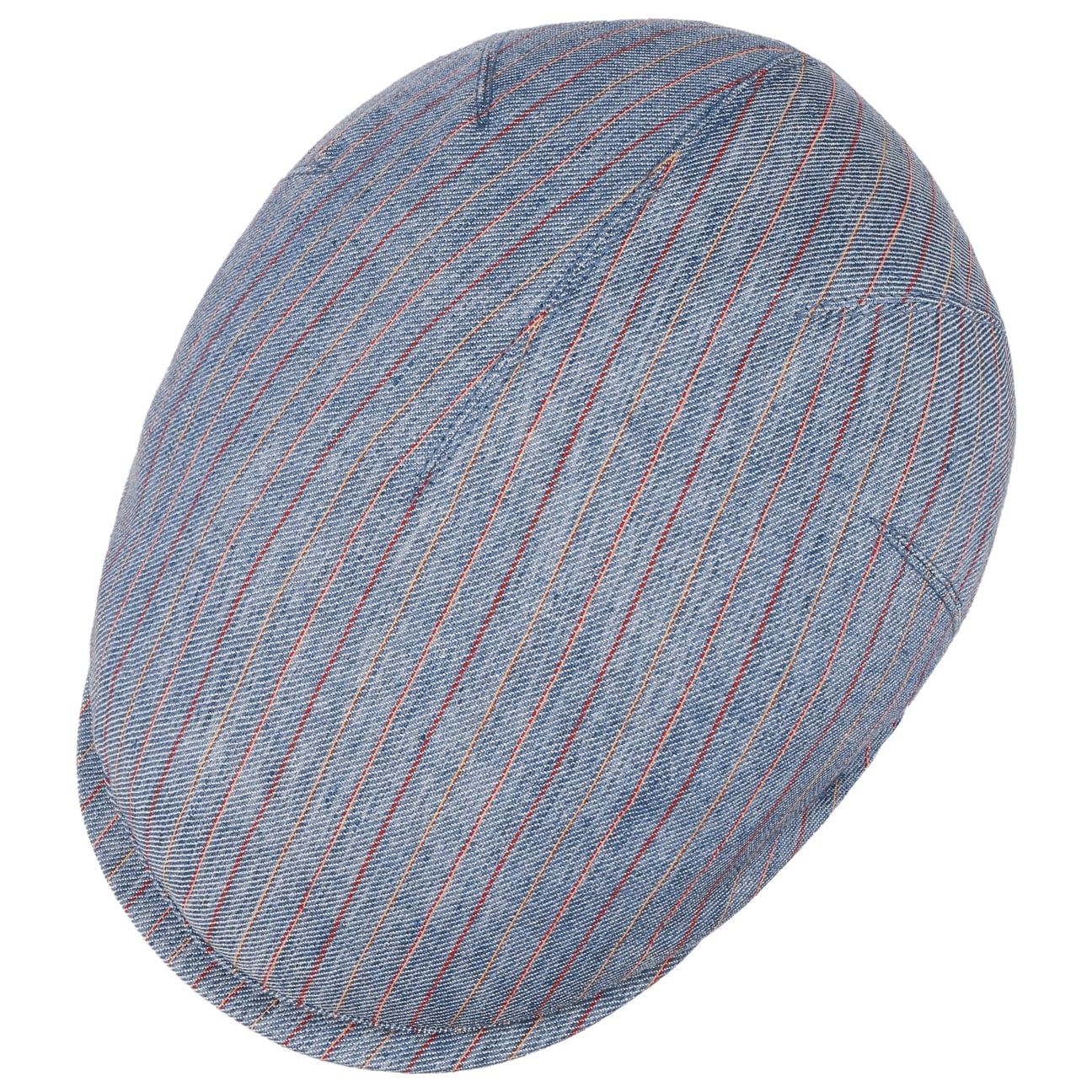 mayser-sidney-paros-stripes-flatcap-baumwoll-leinen-schieberm-tze image 3