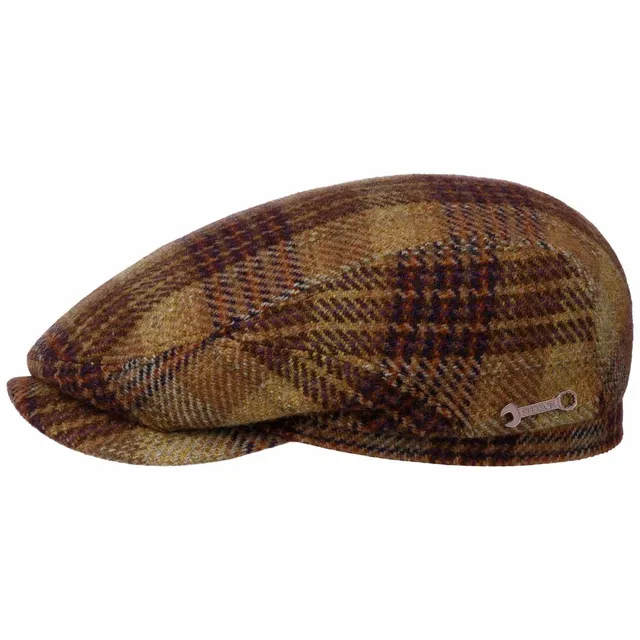 stetson-driver-wool-garage-flatcap-schirmm-tze-kariert-herren image 1
