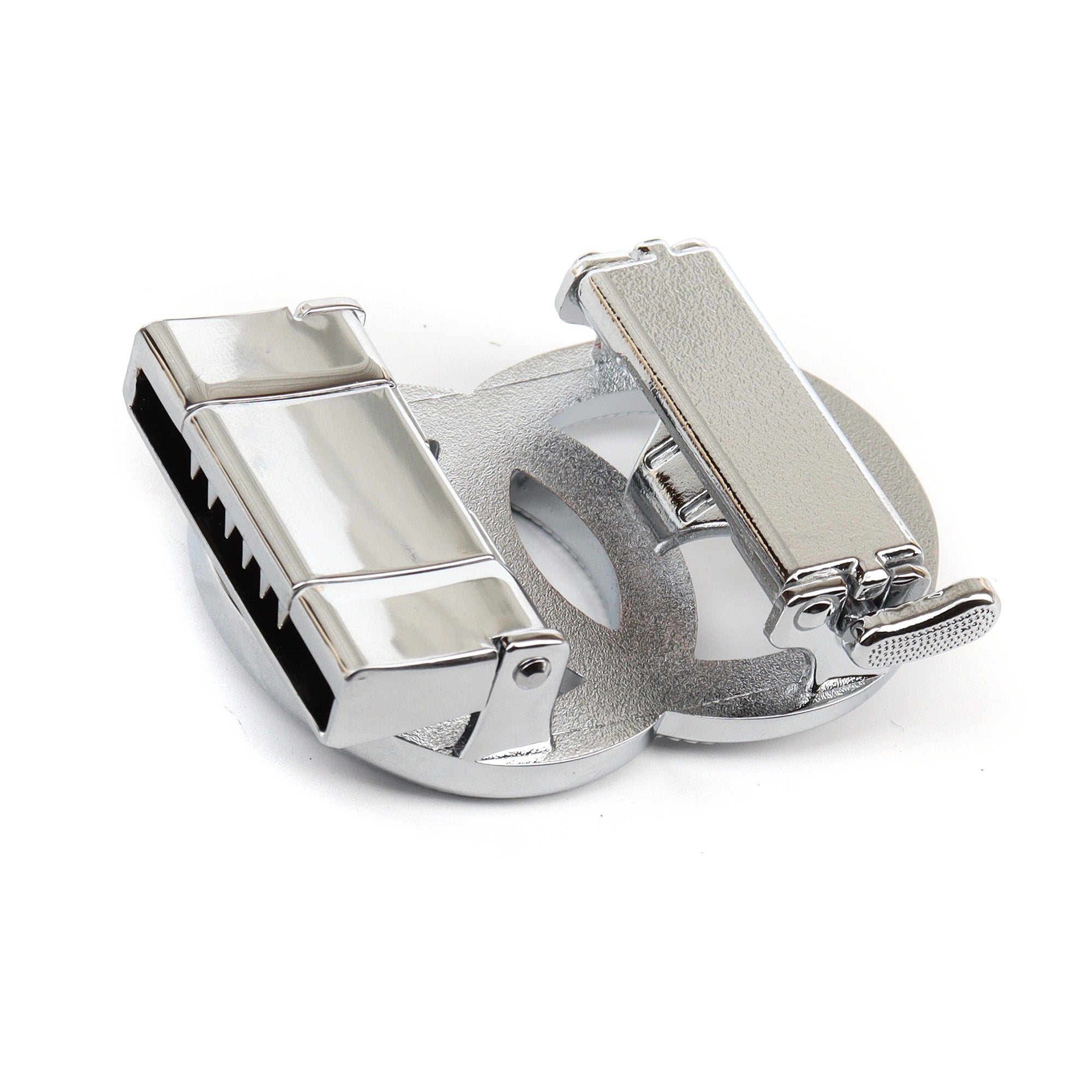 anthoni-crown-damen-automatikg-rtel-himmelblau-3-5-cm-silber-schlie-e-3d-struktu image 6