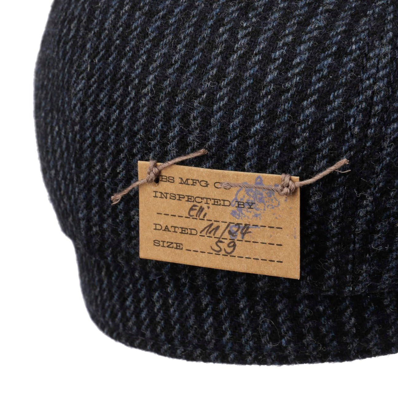 stetson-hatteras-schirmm-tze-gestreift-made-in-germany image 5