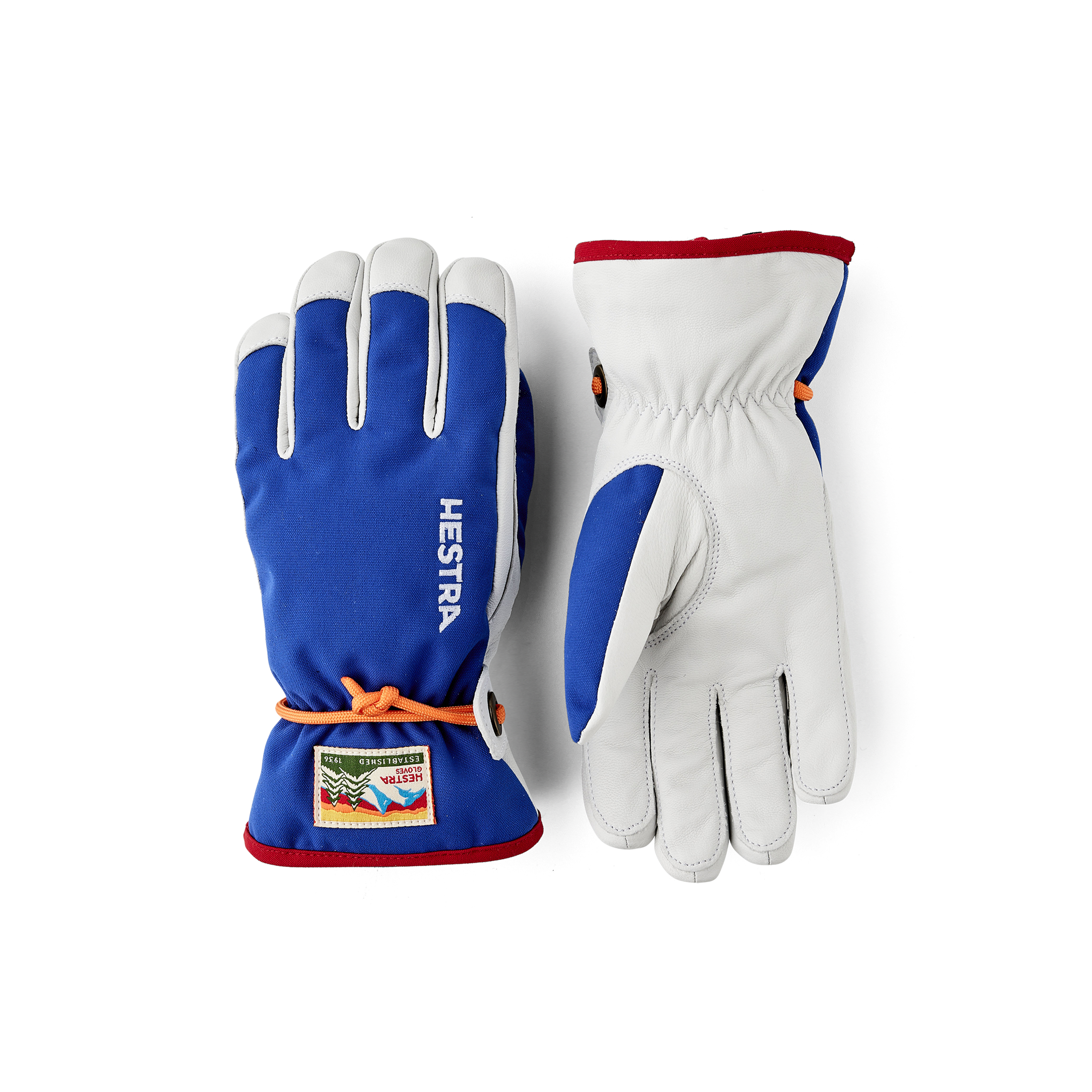 hestra-wakayama-jr-5-finger-kinder-skihandschuh image 1