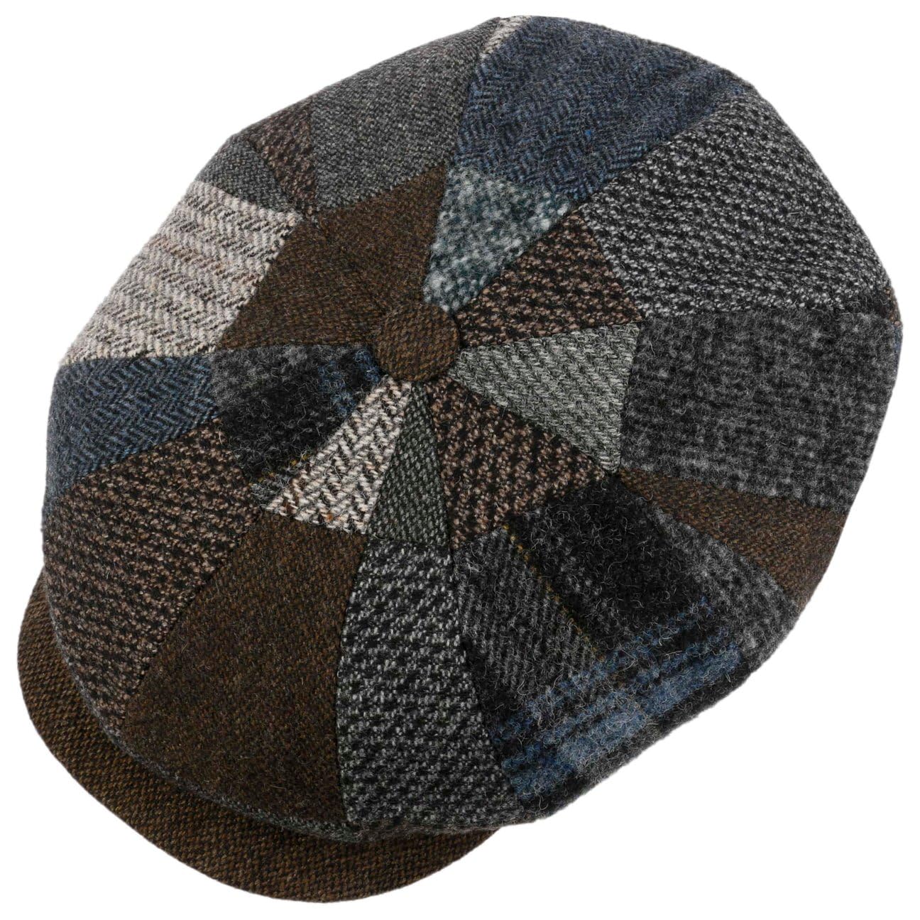 stetson-hatteras-patchwork-schirmm-tze-made-in-eu-herren image 2