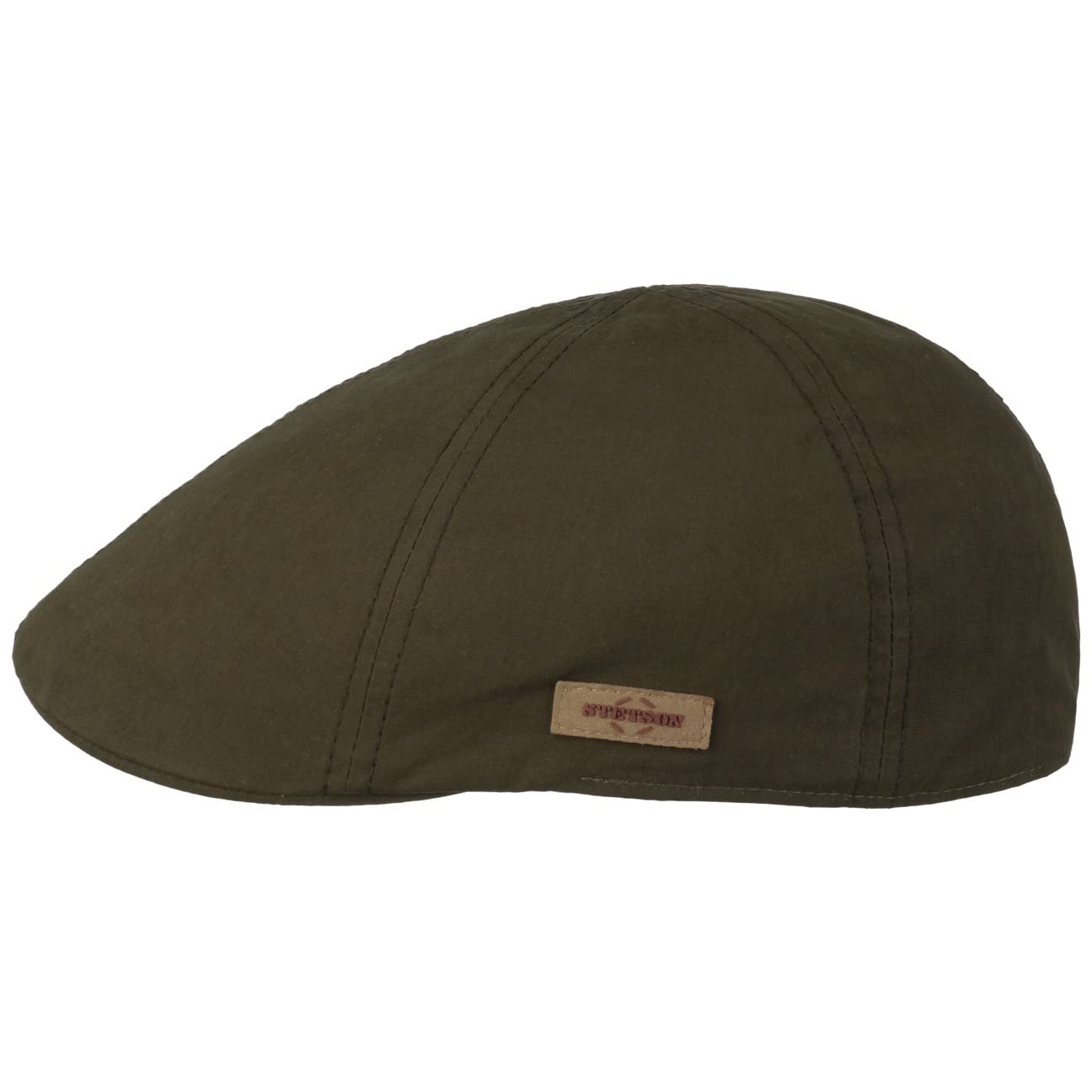 stetson-texas-waxed-cotton-flatcap-wasserabweisend-unisex-herbst-winter image 1