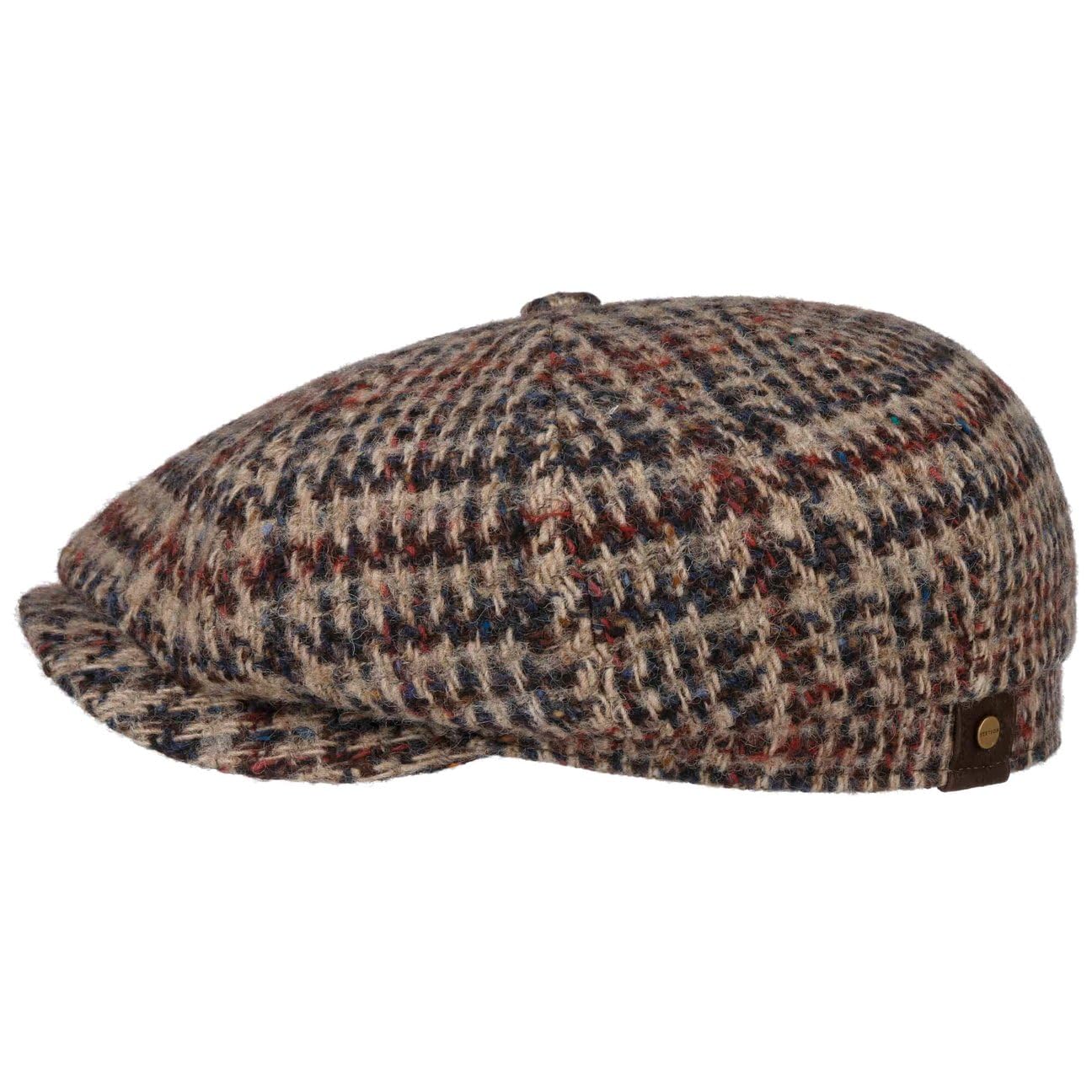 stetson-hatteras-hoback-virgin-wool-flatcap-herren-melierte-wollcap-made-in-eu image 1