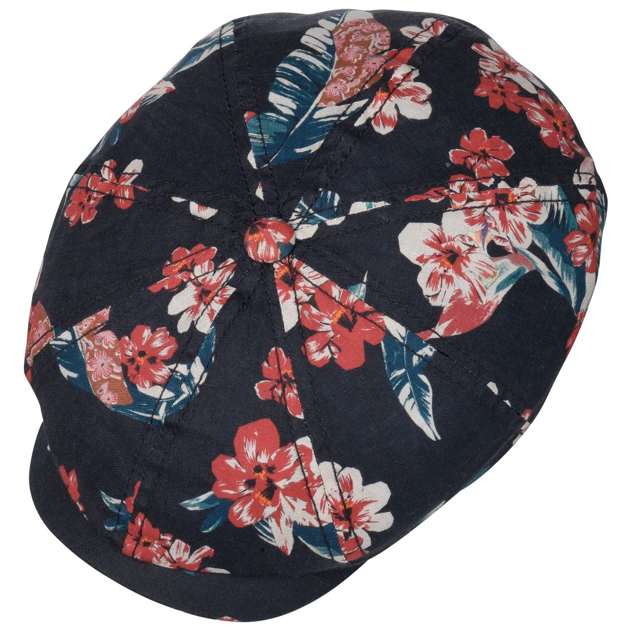 stetson-hatteras-flowlin-flatcap-leinen-gemustert-herren-damen image 4