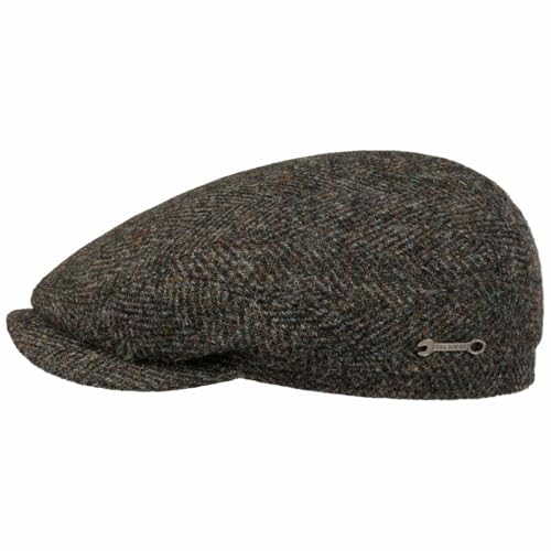 stetson-harris-tweed-driver-flatcap-meliert-made-in-eu-herren image 5