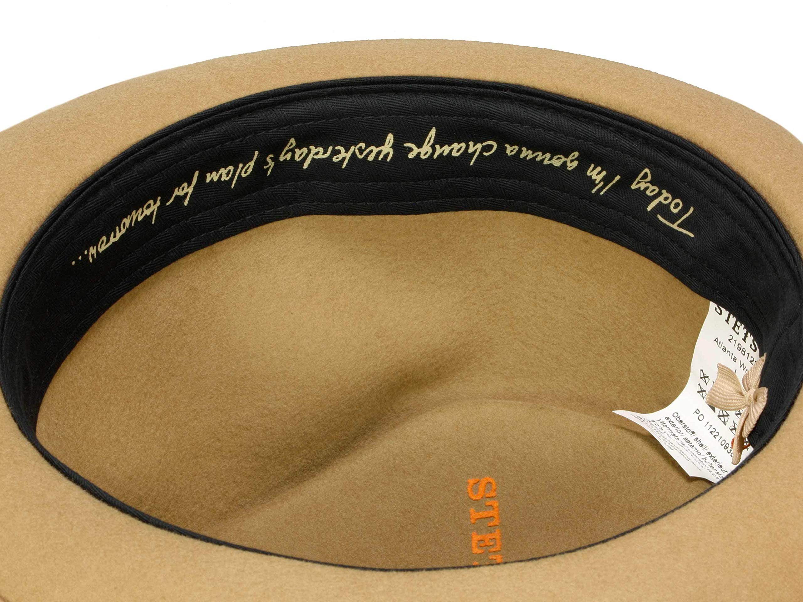 stetson-henrik-freischlader-fedora-aus-wollfilz-camel-xxl-62-63-cm image 7