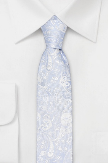 ascot-seidenkrawatte-paisley-hellblau-wei image 1