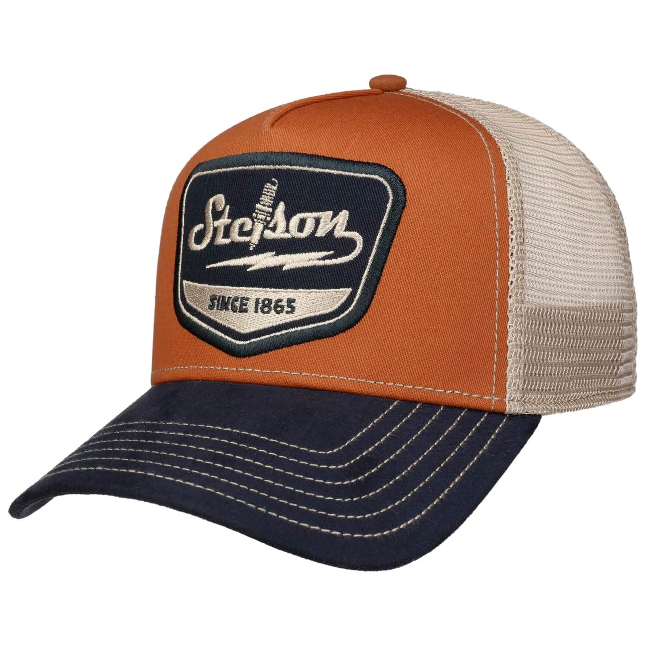 stetson-spark-plug-trucker-cap-snapback-meshcap-herren image 1