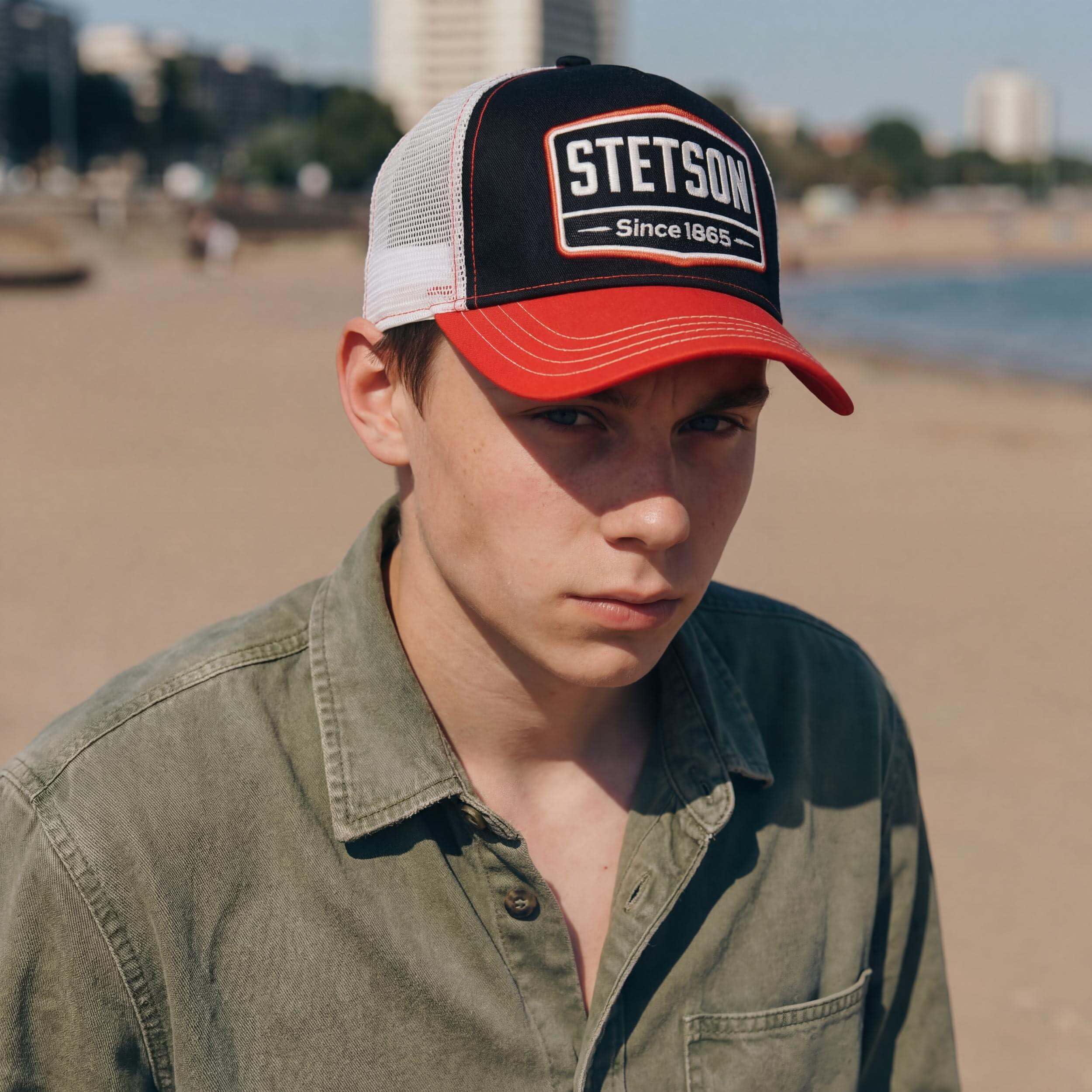 stetson-highway-trucker-cap-snapback-baumwolle-herren image 3