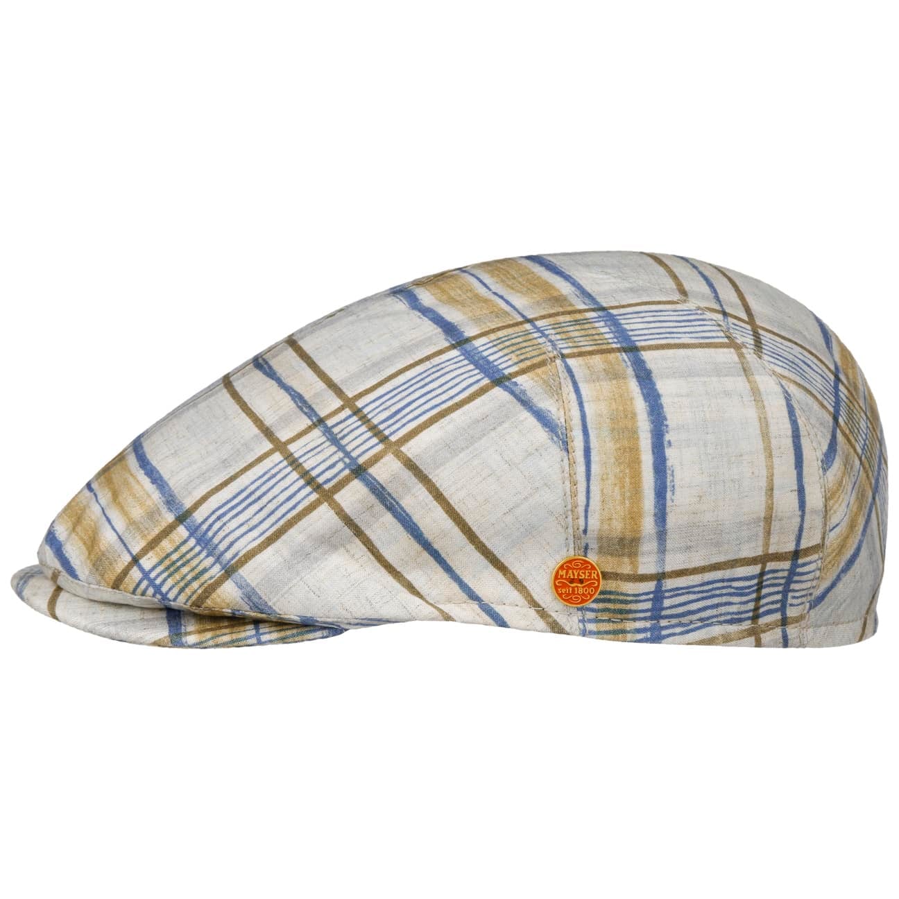 mayser-sidney-amsterdam-check-flatcap-sommer-karo image 2
