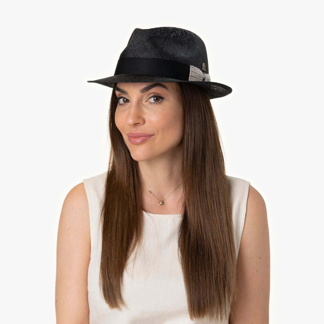 mayser-pablito-sisal-strohhut-zechbauer-herren-bogart-fedora image 2
