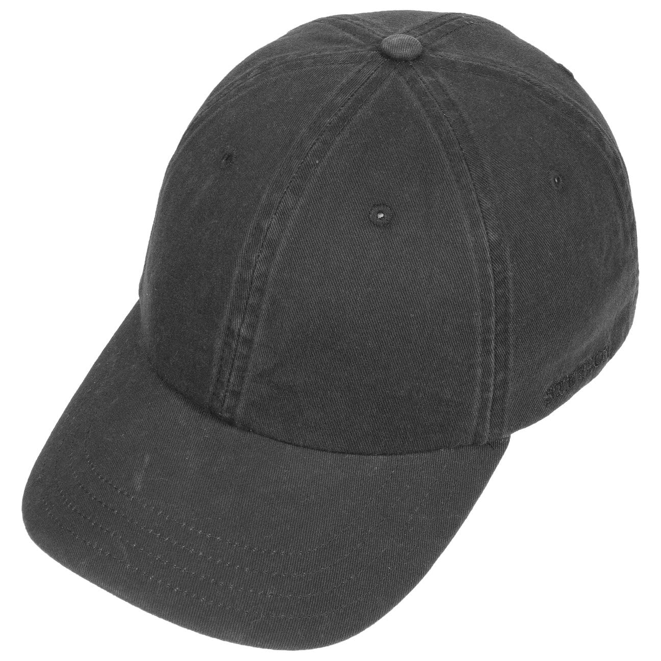 stetson-rector-baseballcap-mit-uv-schutz-40-strapback-schwarz-one-size image 4