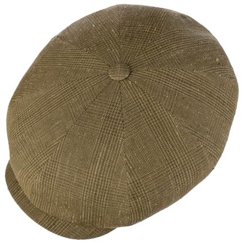stetson-8-panel-tweed-flatcap-herren-leinen-seide-baumwollfutter-made-in-germany image 6