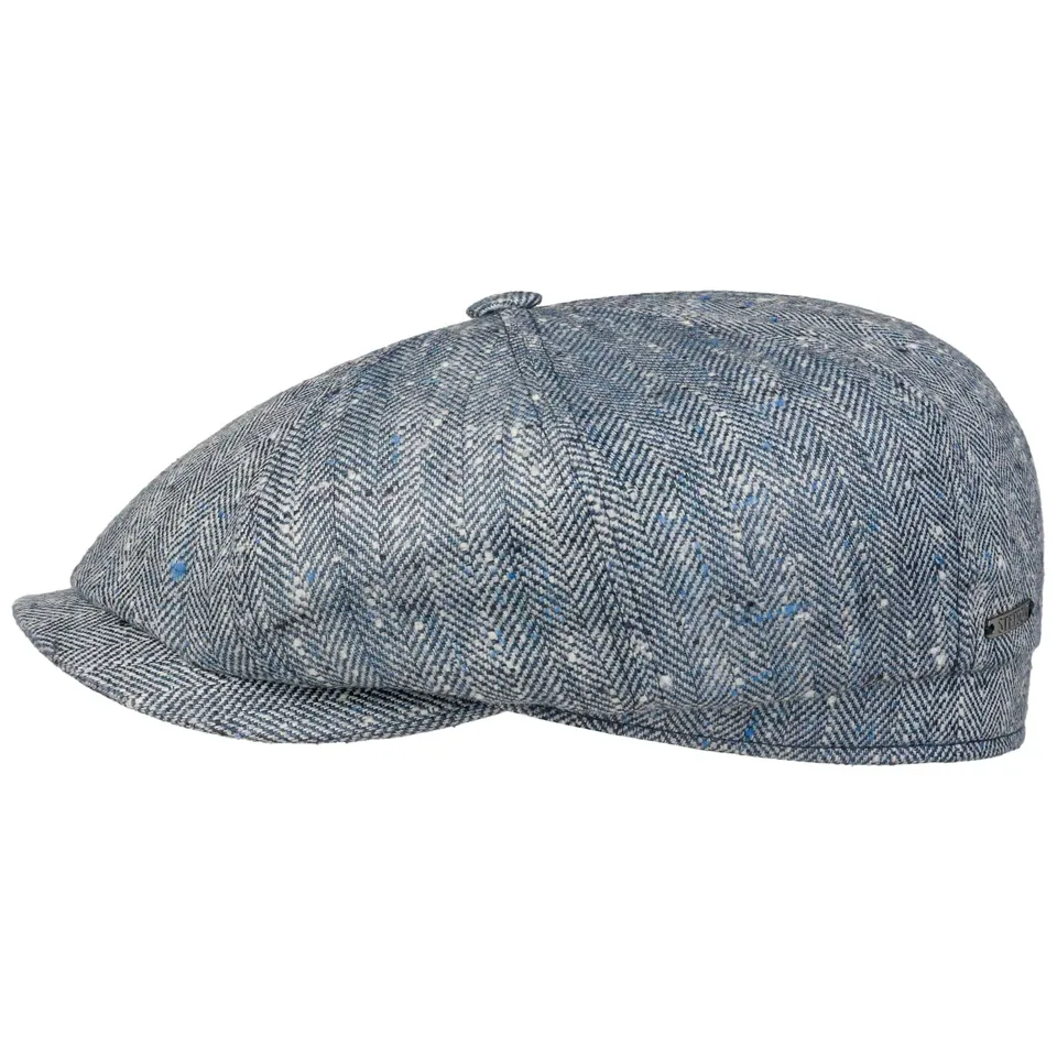 stetson-hatteras-tweed-herringbone-flatcap-2 image 1