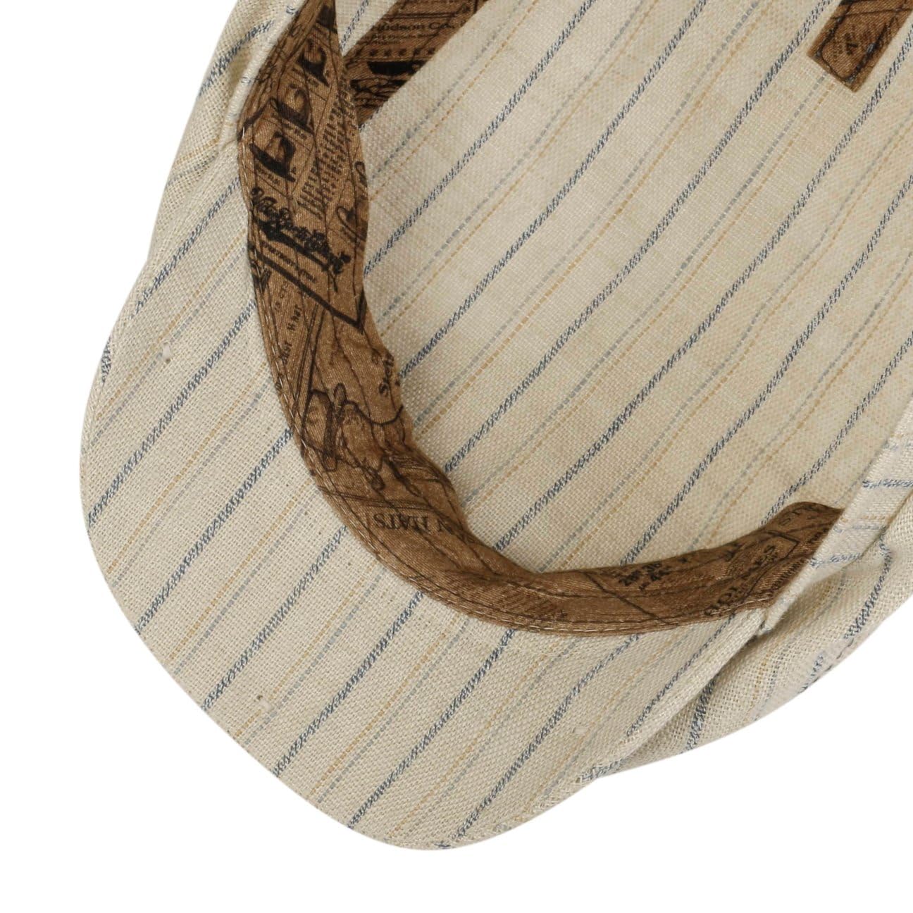 stetson-ledford-driver-flatcap-gestreift-baumwolle-leinen image 4