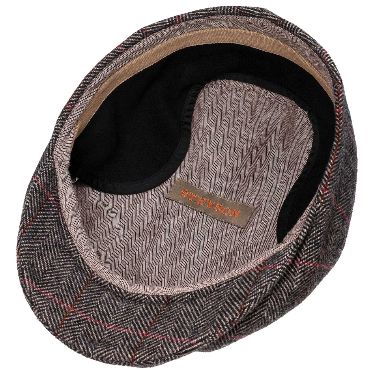 stetson-kent-schirmm-tze-herren-karo-fischgr-t-mit-ohrenklappen-made-in-eu image 5