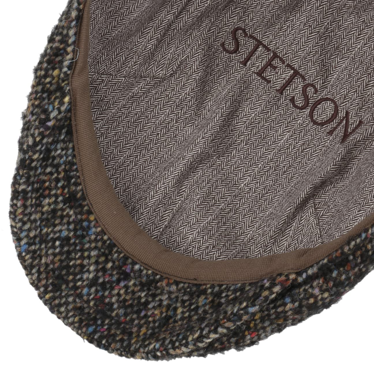 stetson-colour-dots-flatcap-herren-donegal-tweed-stil-mehrfarbig image 4