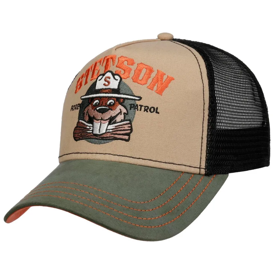 stetson-forest-patrol-trucker-cap-snapback-herren-baumwolle image 1