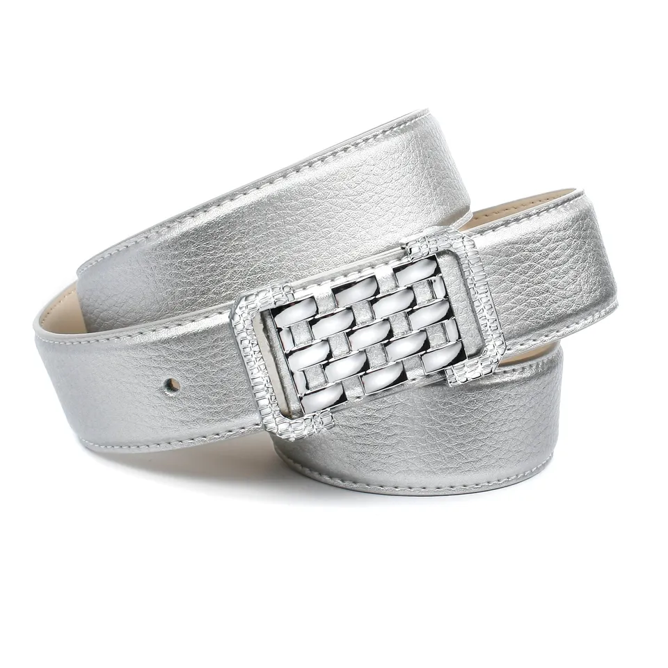 anthoni-crown-dameng-rtel-1plts-hirschpr-gung-silber-3-4-cm-lederg-rtel-fashion image 1