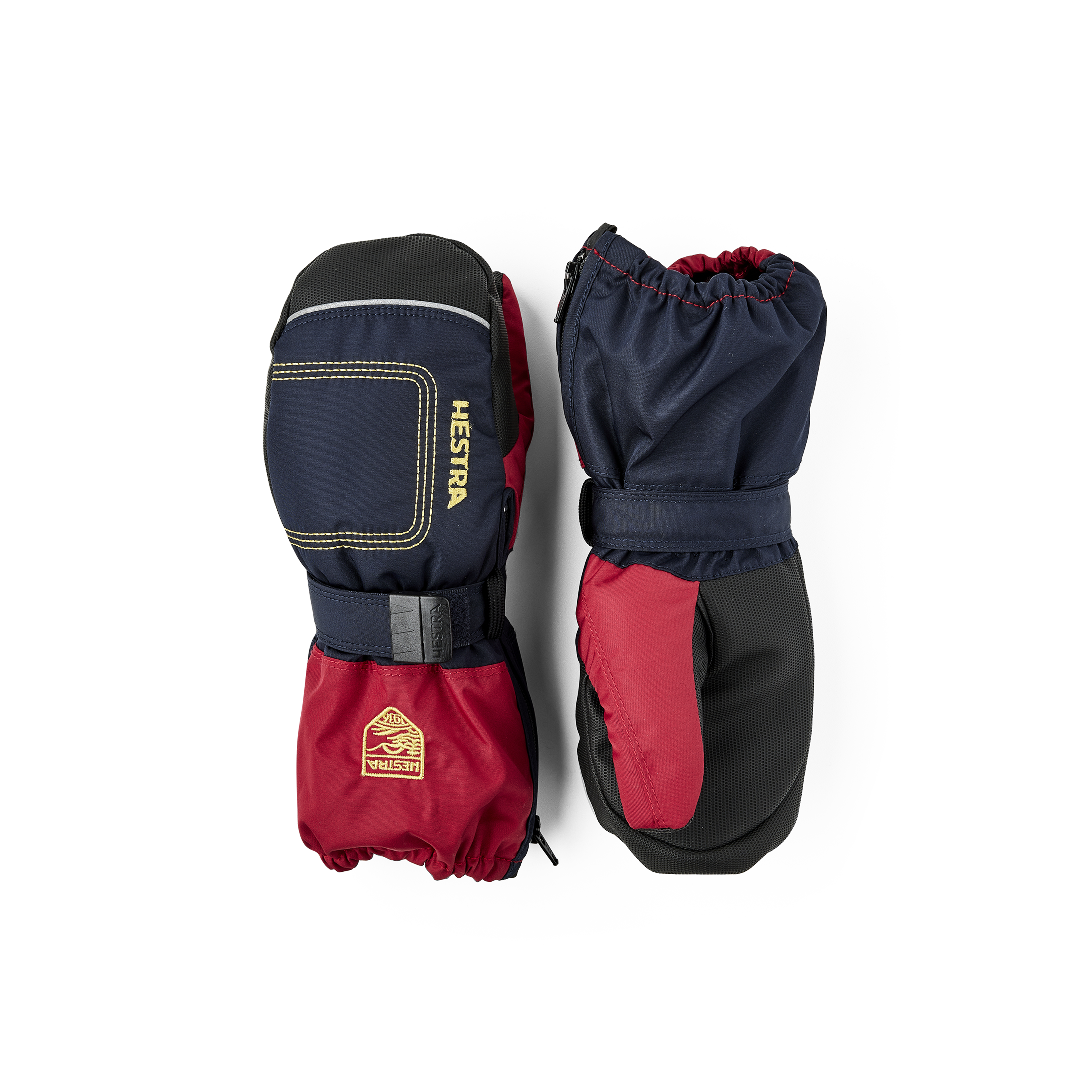 hestra-baby-zip-long-fausthandschuh-primaloft-gold image 1