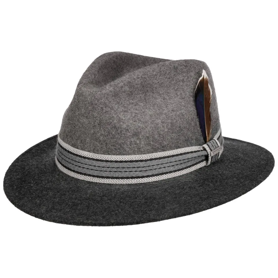 stetson-travellerhut-wollhut-mit-garniturband-herren image 1