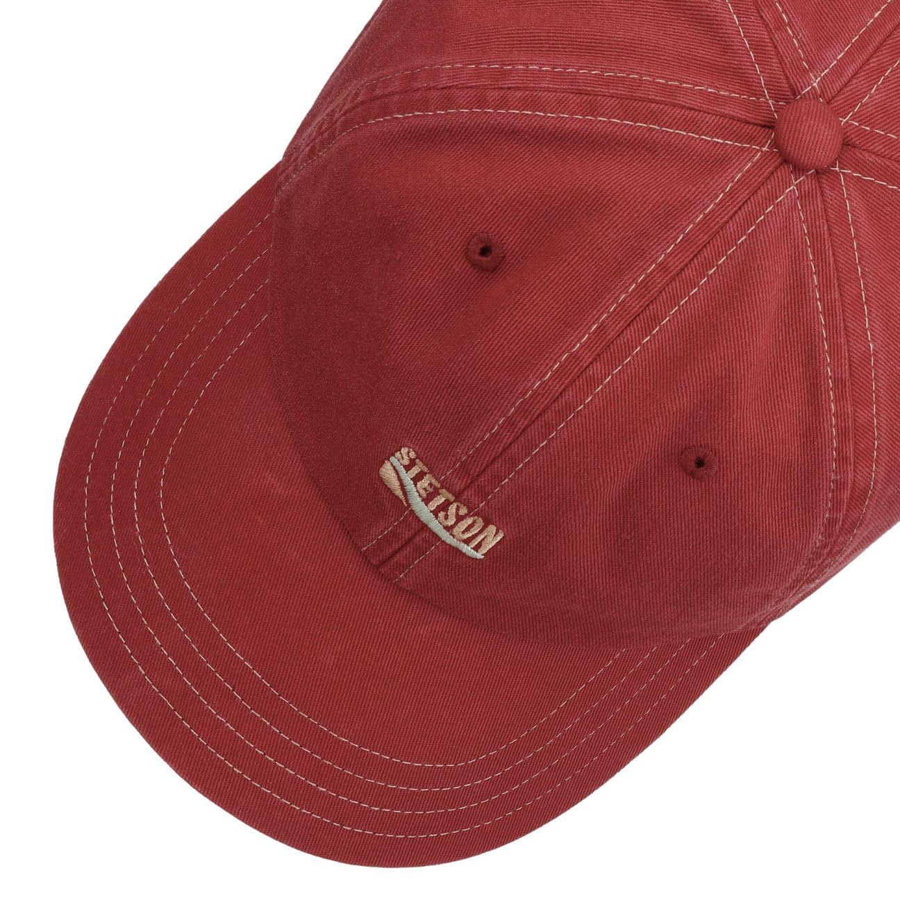stetson-contrast-stitch-dad-hat-6-panel-baseballcap-unisex image 4