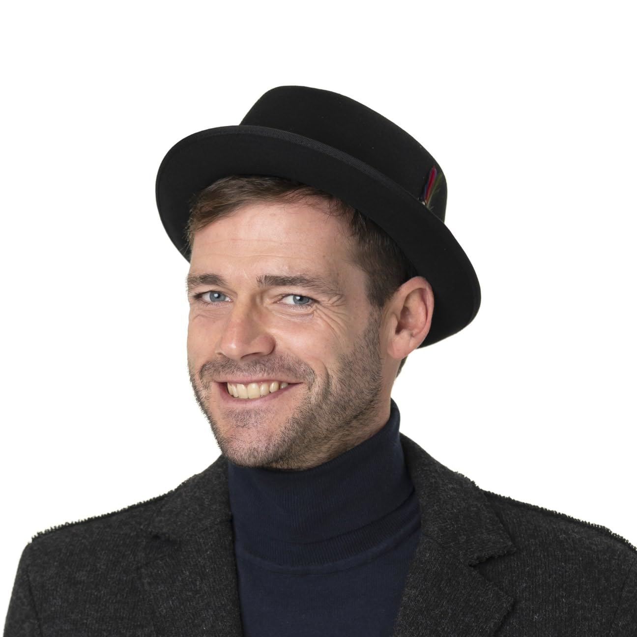 stetson-cendric-diamond-wollhut-pork-pie-schwarz-unisex image 2