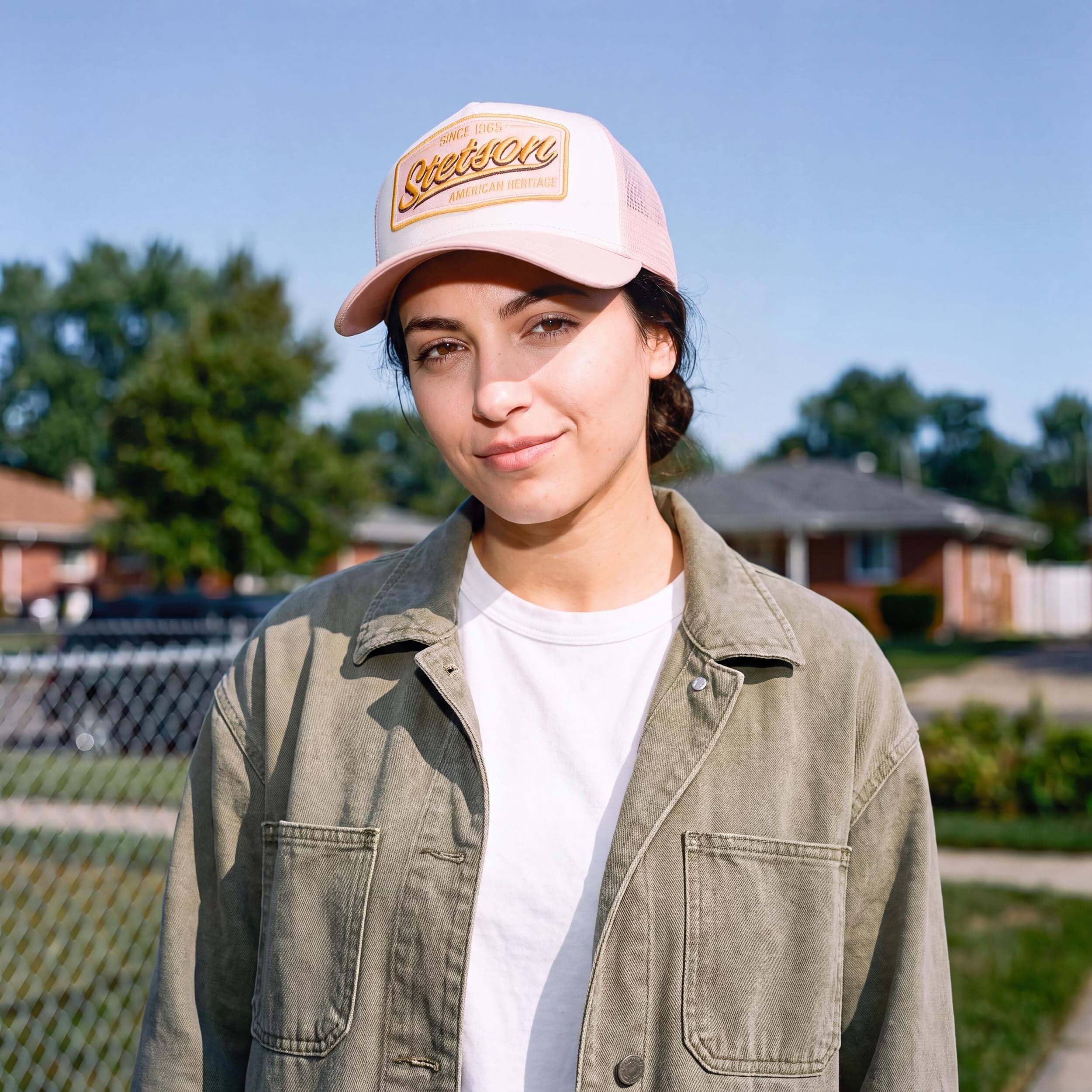 stetson-madison-truckercap-snapback-rosa-one-size image 2