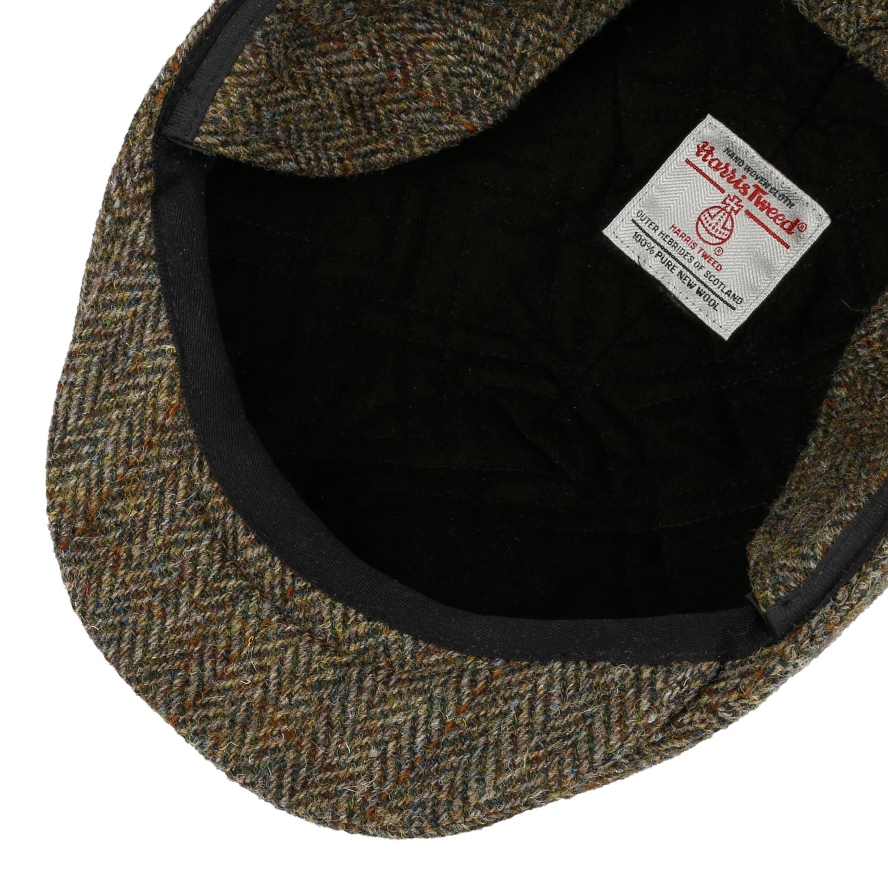 mayser-sidney-plus-harris-tweed-flatcap-schurwoll-flatcap-fischgrat image 3