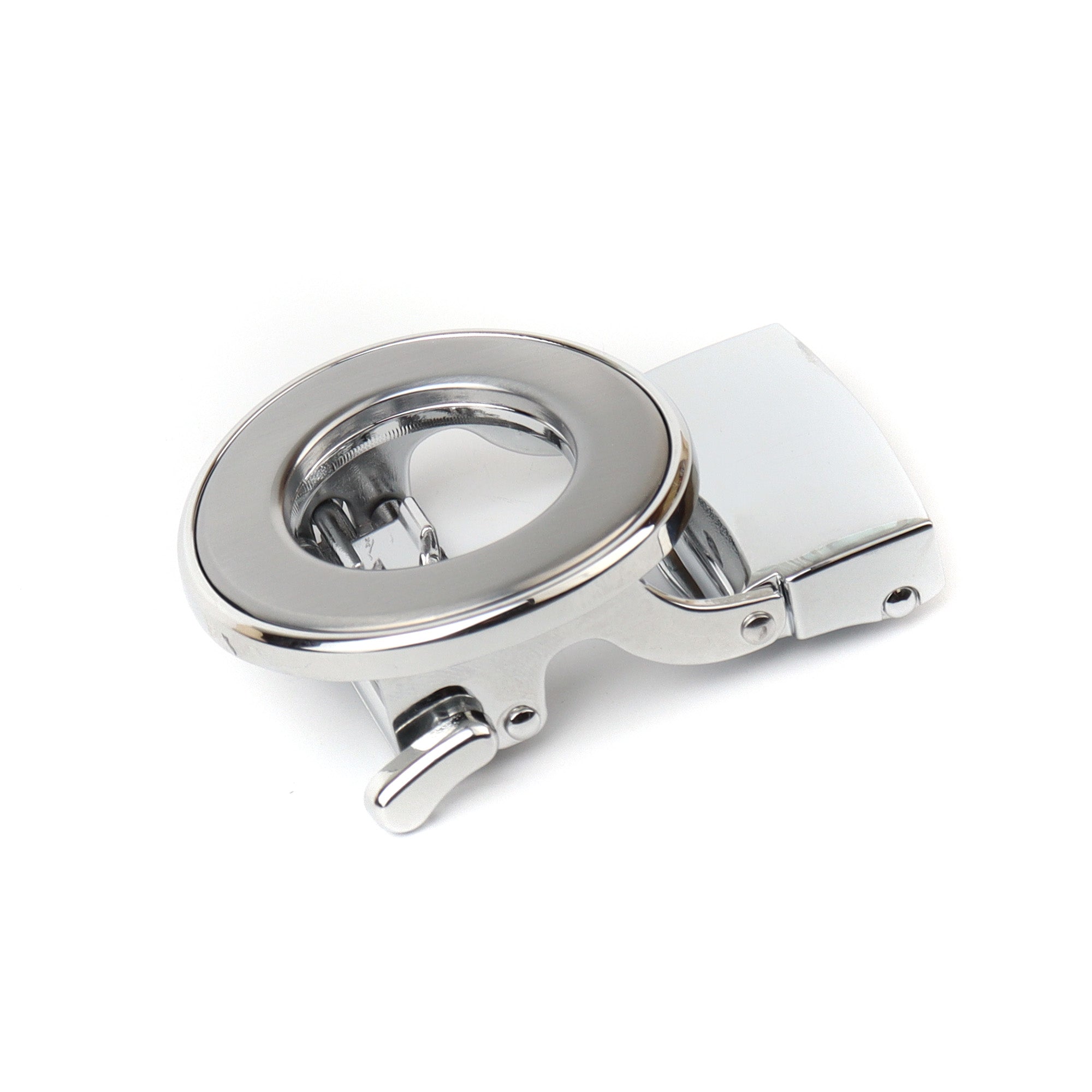 anthoni-crown-damen-lederg-rtel-1mrts-silber-echtleder-mit-runder-automatikschli image 2
