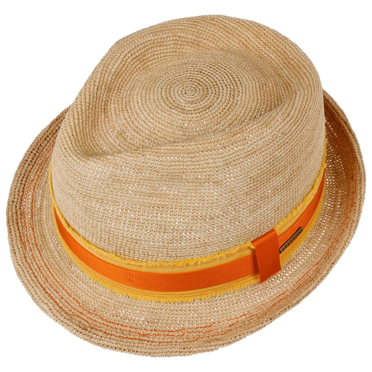 stetson-crochet-trilby-raffiahut-casual-unisex-sommerhut image 4