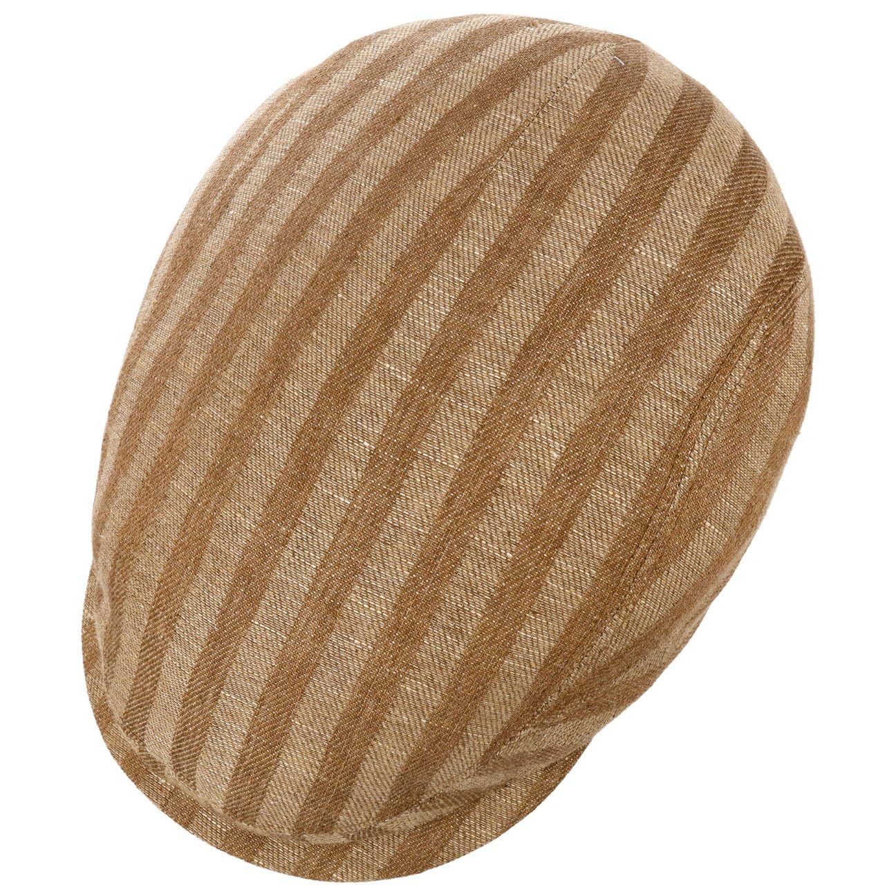 stetson-barista-driver-flatcap-gestreift-mehrfarbig-kaffee-garn-gef-rbt image 2