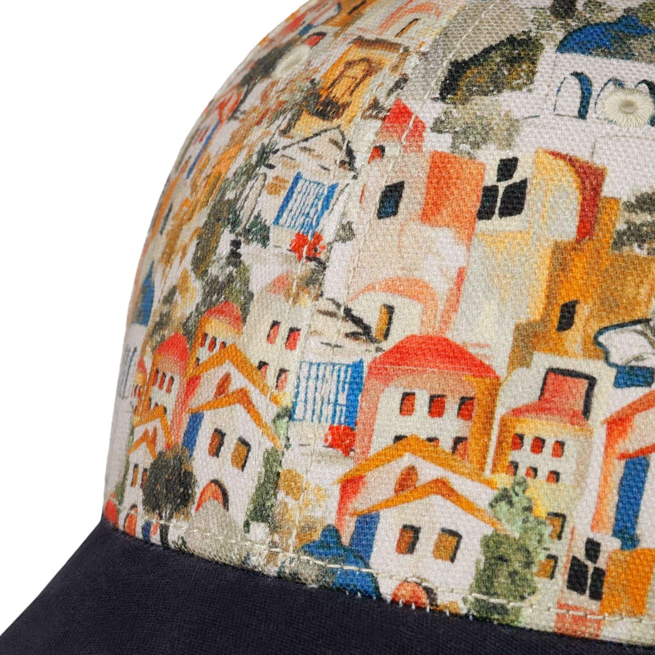 stetson-village-print-baseballcap-6-panel-damen-herren image 6