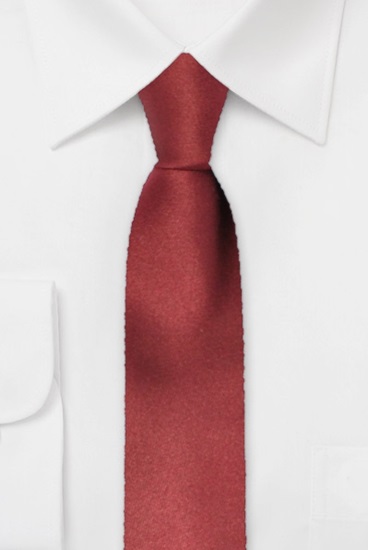ascot-krawatte-uni-satin-bordeaux-100-seide-7-5-x-150-cm image 1