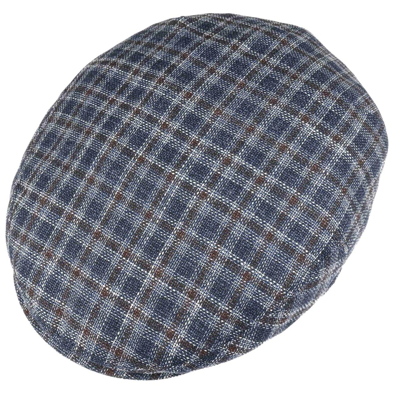 stetson-kent-cerruti-flatcap-kariert-wolle-seide-handmade-in-germany image 4