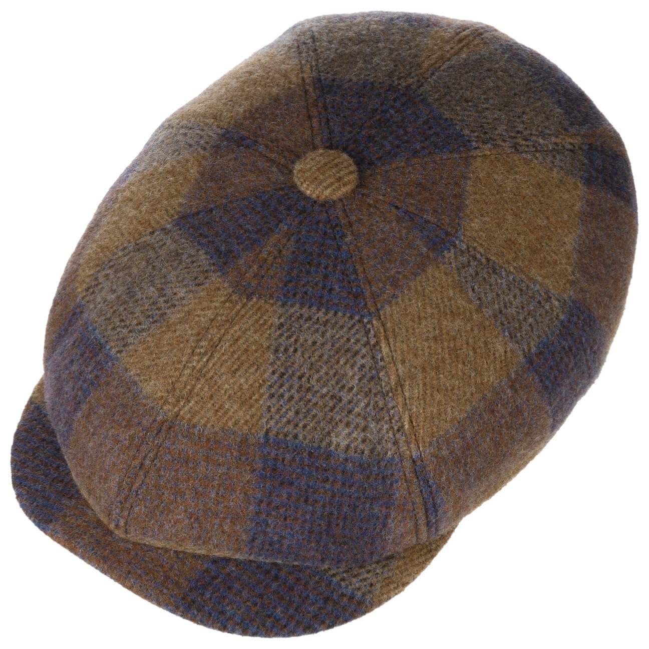 stetson-hatteras-ankeny-wool-check-flatcap-kariert image 2